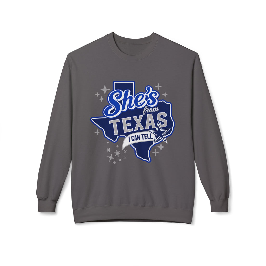 Dallas Cowboys She's From Texas Sweatshirt — Crewneck