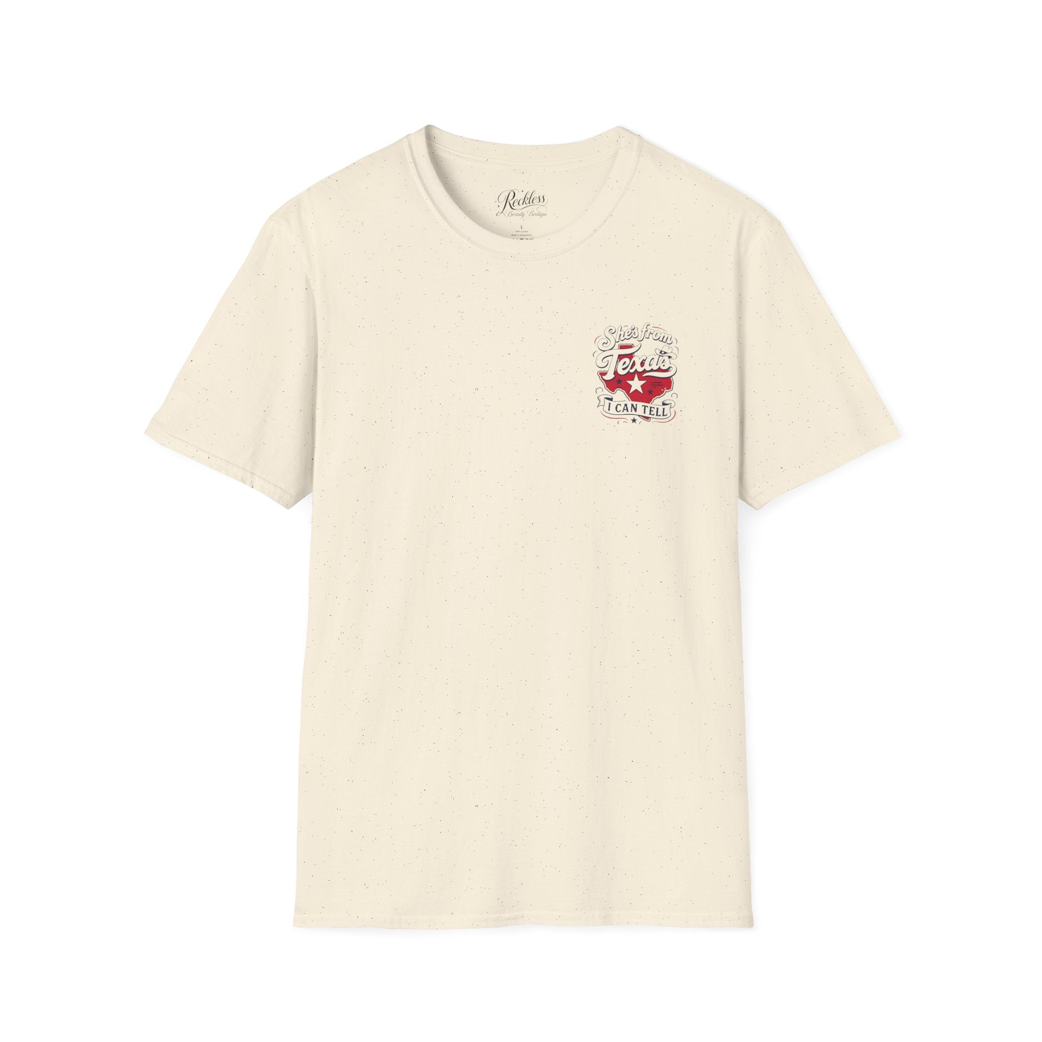 T-Shirt — She's From Texas I Can Tell Vintage State Pride Tee