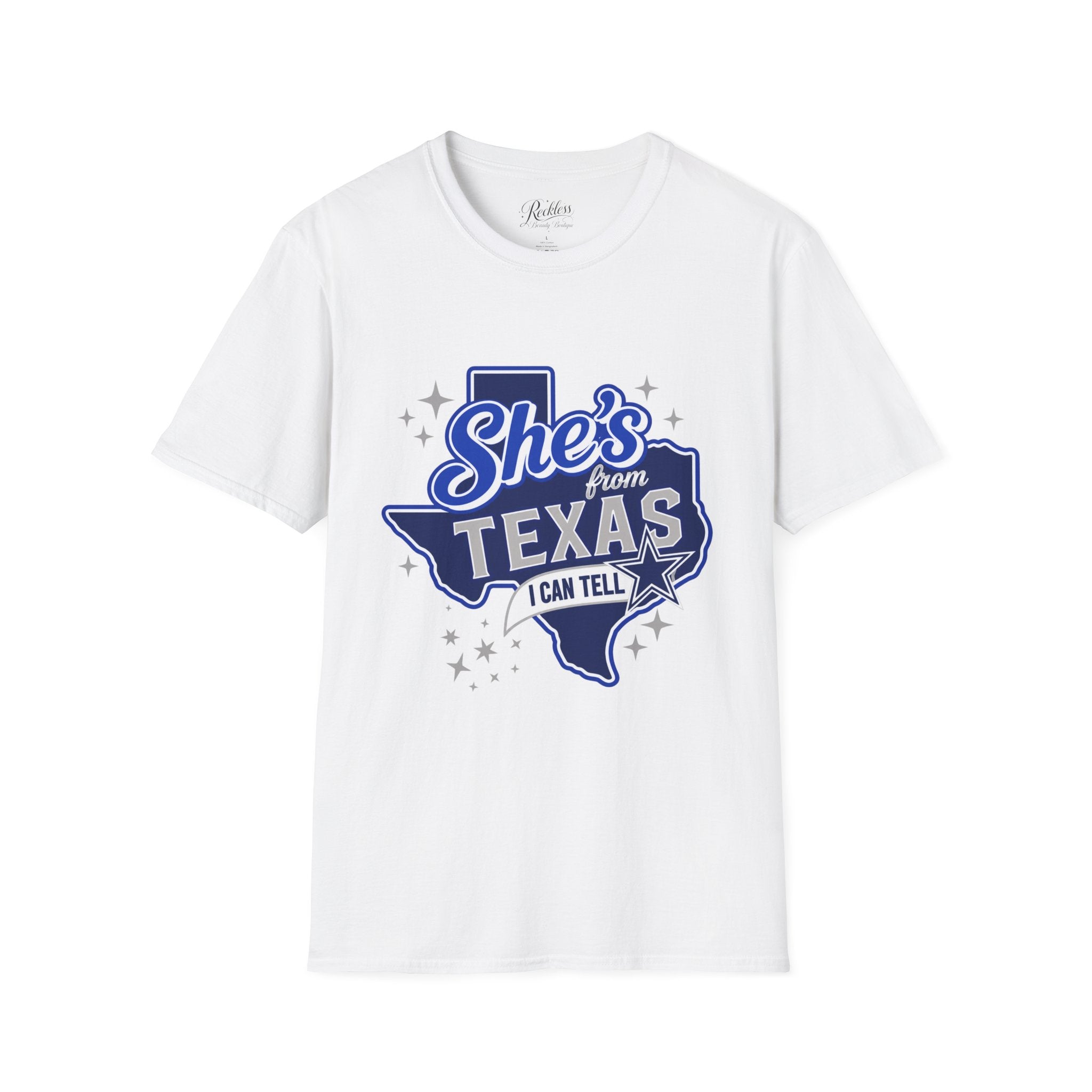 Dallas Cowboys She's From Texas Graphic T-Shirt — I Can Tell