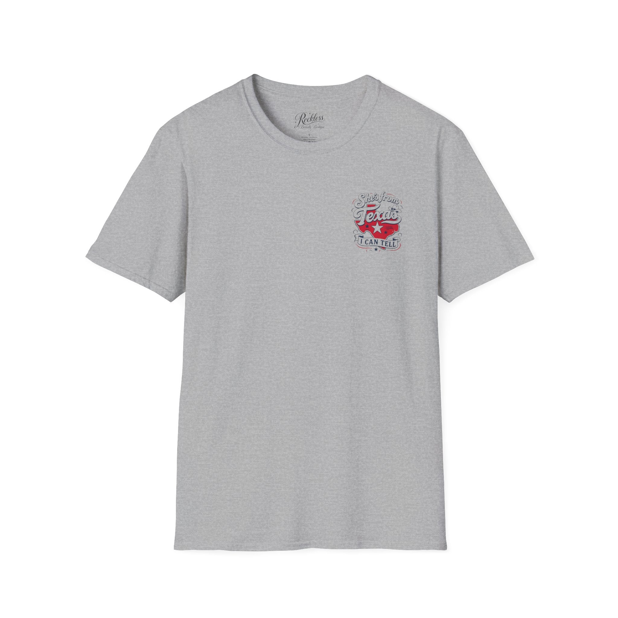 T-Shirt — She's From Texas I Can Tell Vintage State Pride Tee