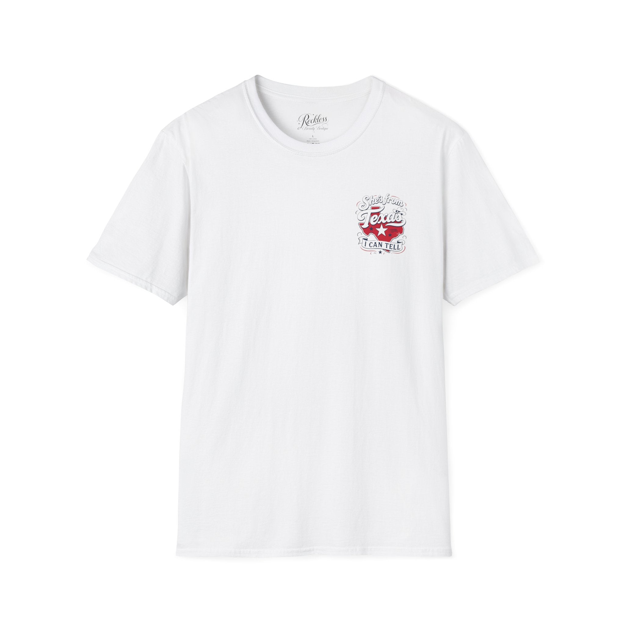 T-Shirt — She's From Texas I Can Tell Vintage State Pride Tee